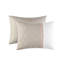 Édredon pour grand lit 8 pièces - imprimé rosé avec détails, rembourrage, couvre-lit, taies décoratives, coussins décoratifs européens, ensemble de courtepointe lavable à la machine sans souci-117061494