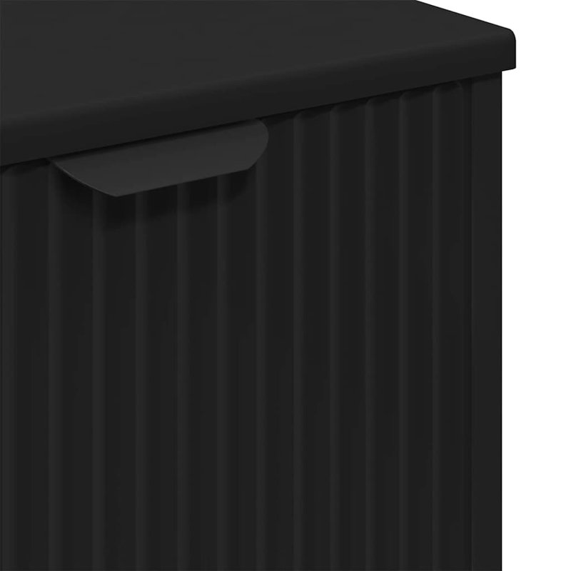 Bathroom Storage Furniture Set, Black