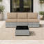 Ensemble de patio en rotin 4 pièces avec coussins-1228340771-1228340779