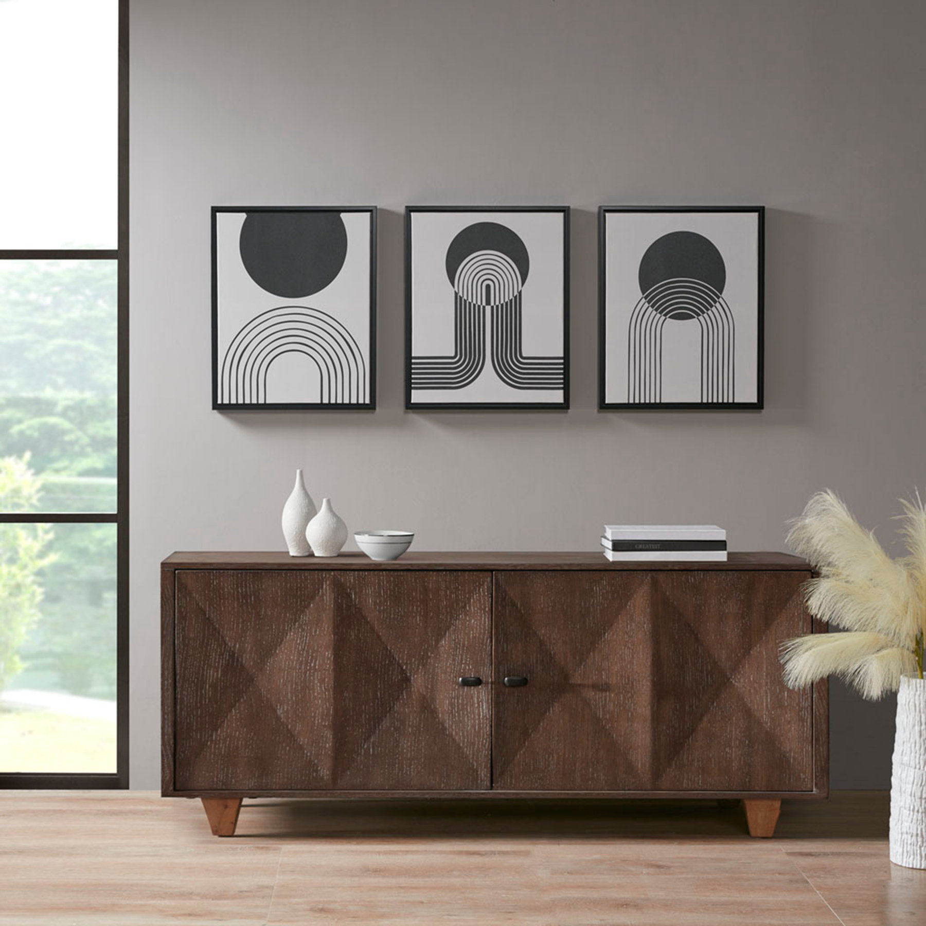 Brayden Studio 3-piece Framed Canvas Wall Art Set - Wayfair Canada