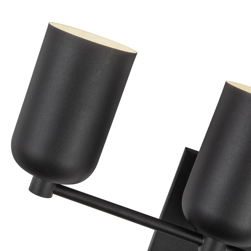 Nola 5 - Light Vanity Light, Black, Black