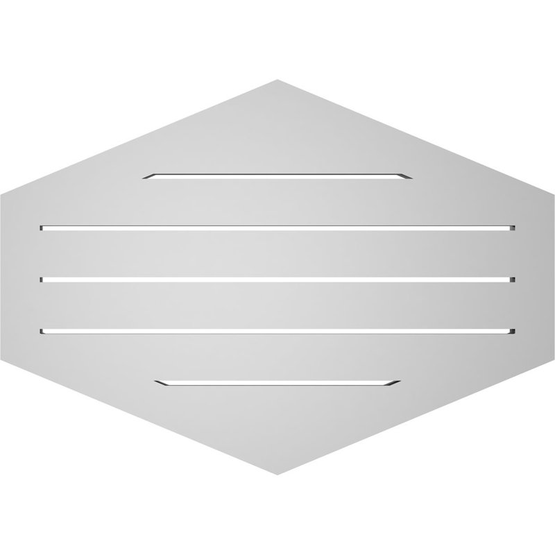 Pente verticale verticale en uréthane 5 pi, H 1,5 po x l 28 po x L 20 po