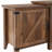 Unfinished TV Stand for TVs up to 70" with Fireplace Included-1407986423
