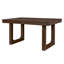 Table de salle à manger extensible 60 "à 78", table de cuisine en bois de ferme avec rallonge amovible, grande table extensible pour 4 à 8 personnes-1308716829