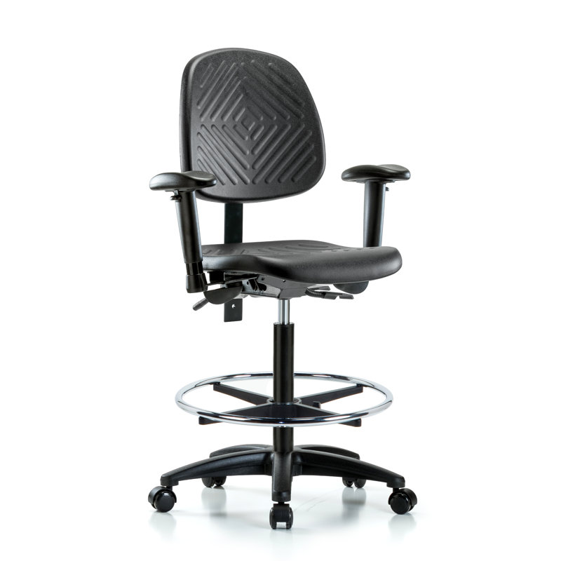 Chaise de dessin Lucius, Patins, Inclus, Sans accoudoirs
