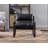 Gerani Faux Leather Armchair-1895217949