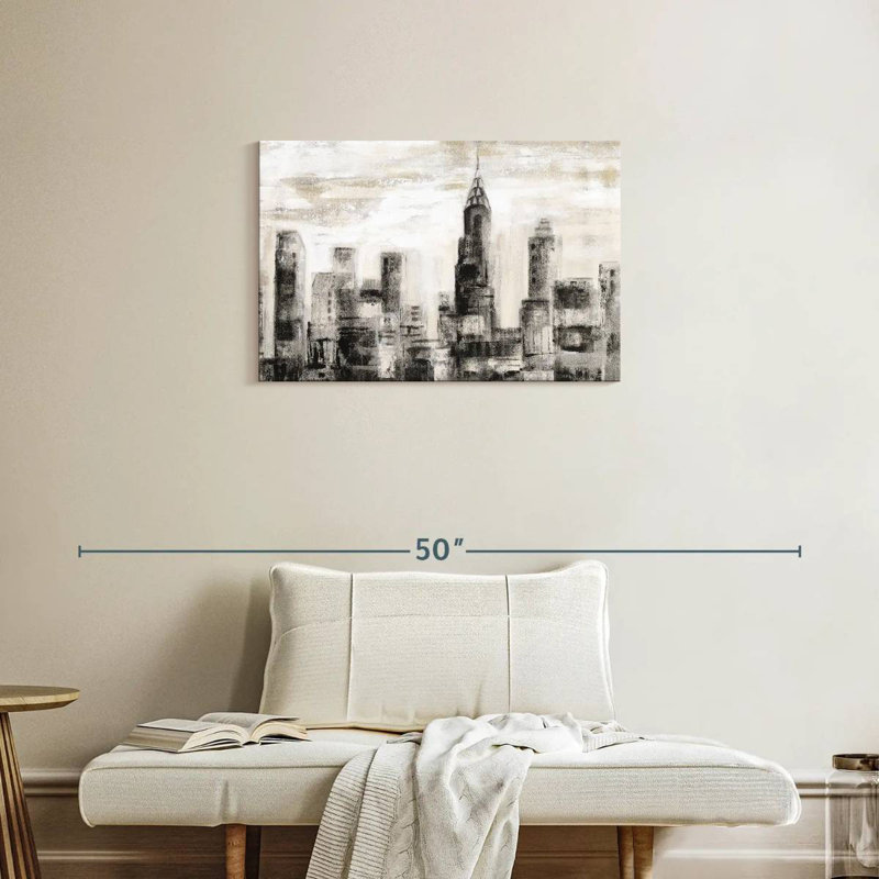 Skyline de Sirci Manhattan BW, H 20 po x l 30 po