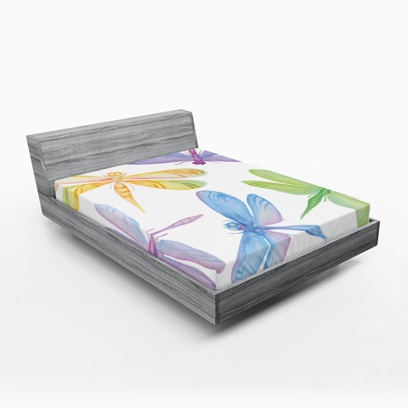 Multicolore Ambesonne, California King Fitted Sheet