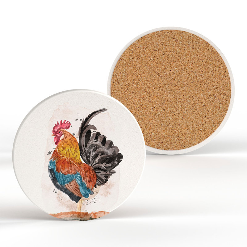 Ceramic Round 1 Piece Coaster