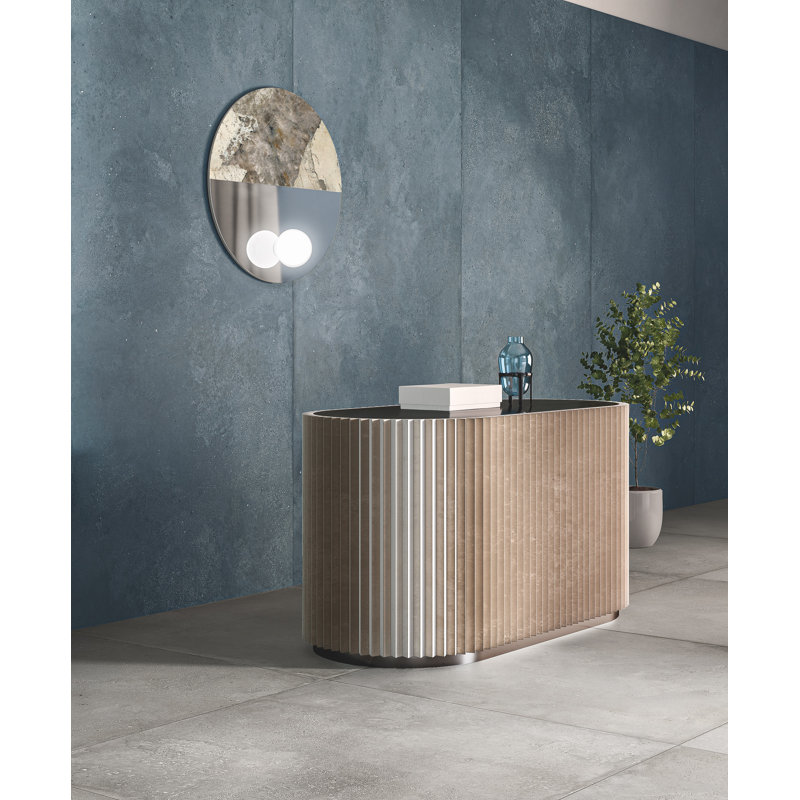 Pigmento Ossido Concrete Look 24x48 Porcelain Tile
