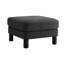 Repose-pieds Lucas - polyester - gris foncé-1263823053