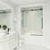 Elan E-Class 56-60" W x 66" H Sliding Frameless Tub Door with 3/8" Clear Glass