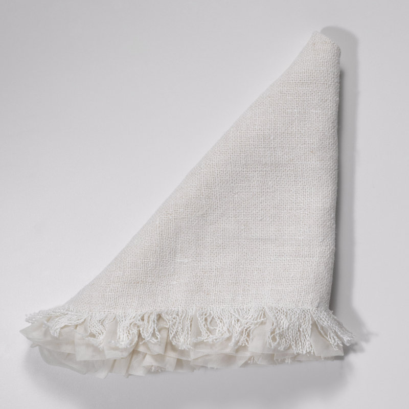 Serviettes de table Whisper, Ivoire