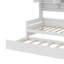 Lit de jour en bois avec armoires intégrées, tablettes et couchette coulissante flexible-754983554-754983555