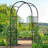 47'' W x 17.5'' D Steel Arbor in Black