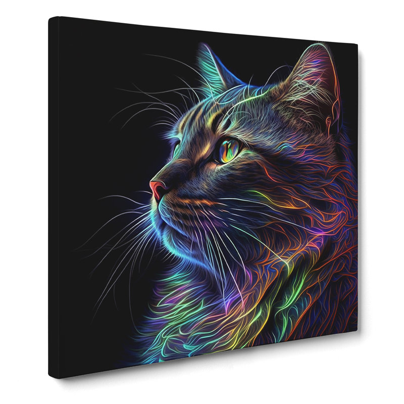 Modern Wall Art - Wrapped Canvas, 50cm H x 50cm W x 3cm D