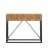 43" W Rustic Console Table with 2 Hidden Drawers