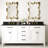 John 24.5" W Wavy Wall Mirror with Gold Foil Finish