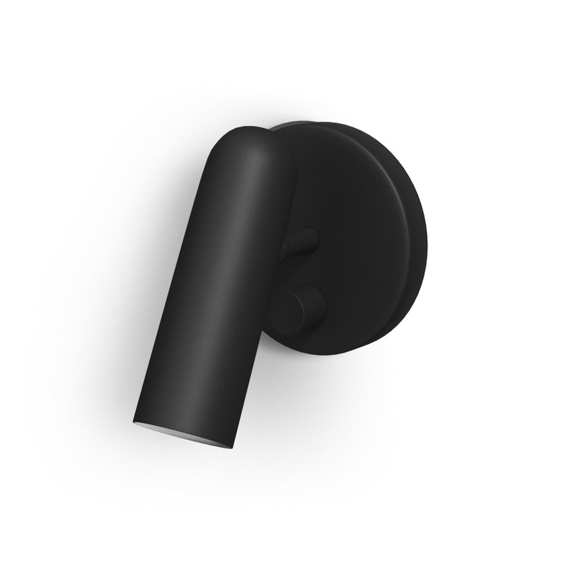 Arla Steel LED Wall Sconce, Black