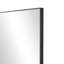 Miroir mural en bois avec un cadre fin et minimaliste-413346694-413346695