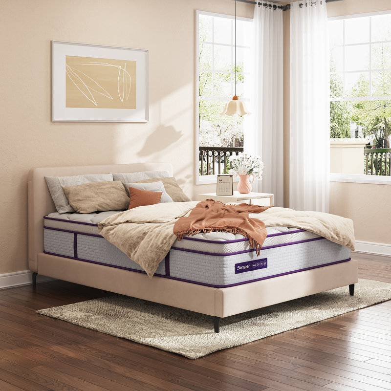 10" Medium Firm Memory Foam Hybrid Mattress, Full