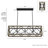 Gablecrest 4 - Light Kitchen Island Linear Pendant-71473956