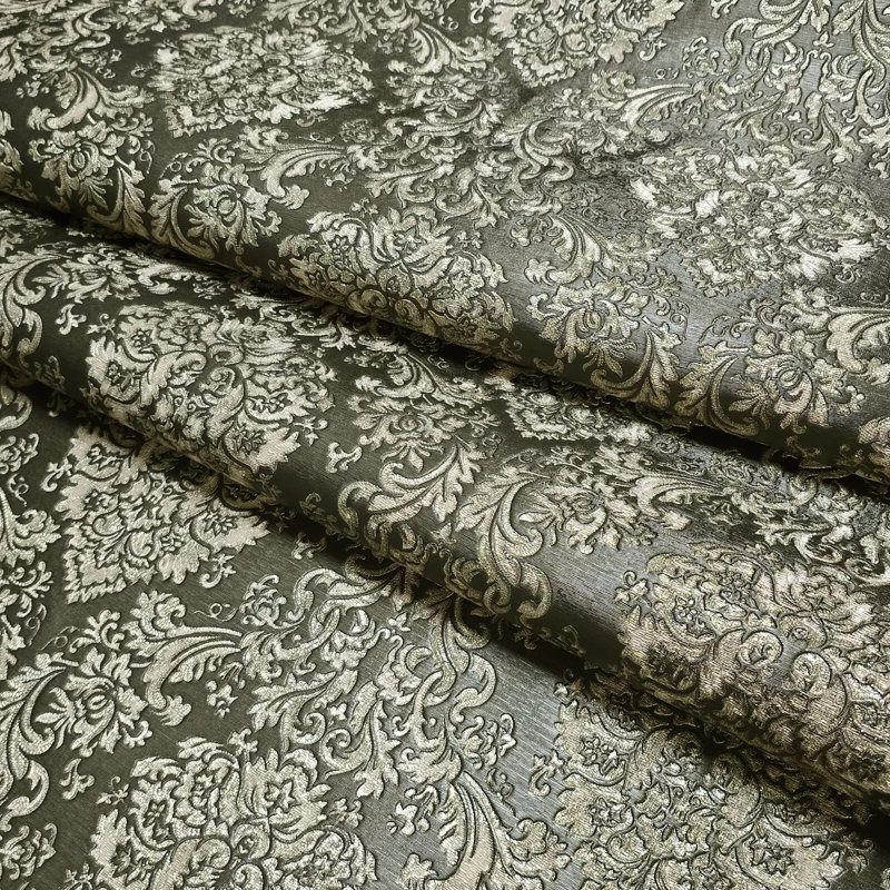 Papier peint texturé damassé victorienne