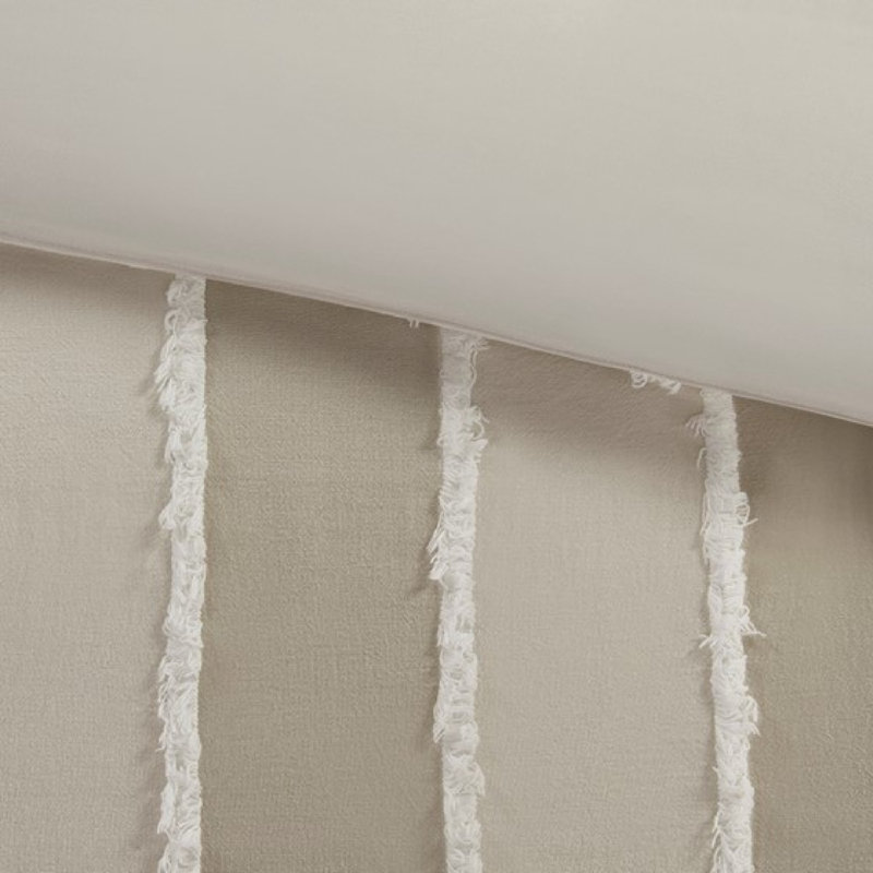 Ensembles de literie rayés en coton de qualité supérieure, conception multicolore bohème pour la maison