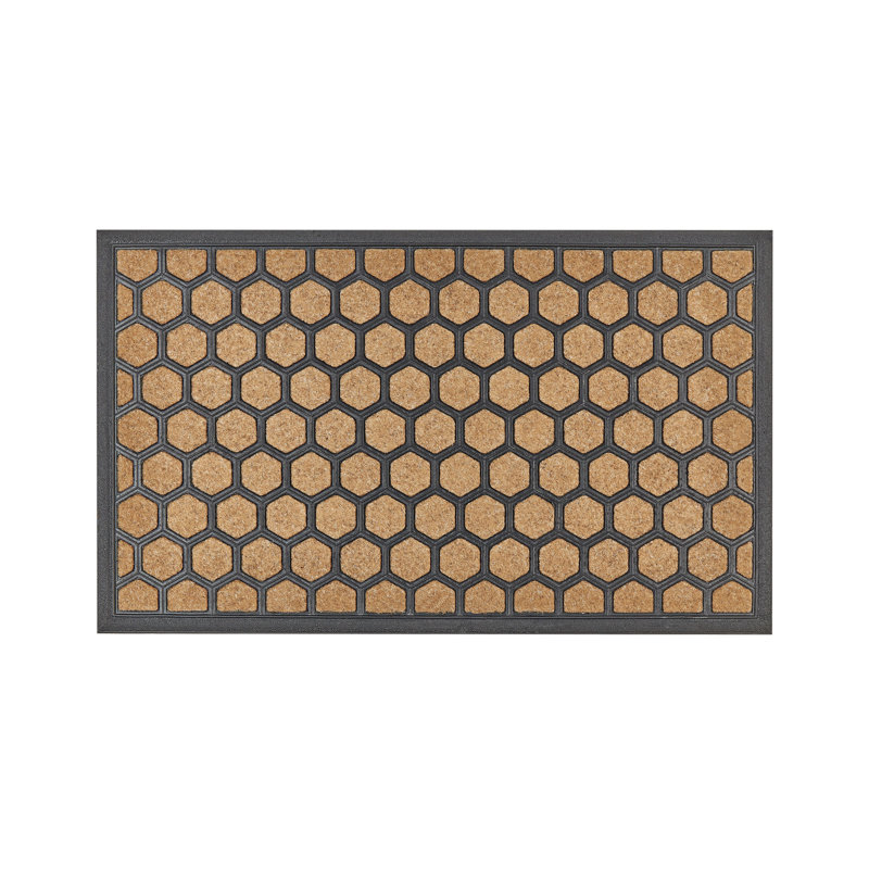 McLiverty Non-Slip Geometric Indoor Doormat