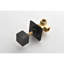 Valve de contrôle de volume de douche 3/4 po Matt Black