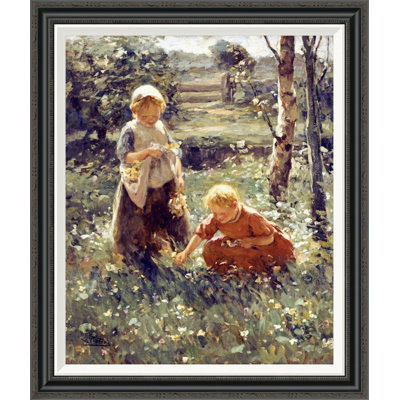 " Children In A Field " by Evert Pieters