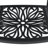 5-Piece Set Of Cast Aluminum Patio Furniture With Brown Cushions-479318147
