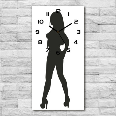Janeidy Glass Wall Clock