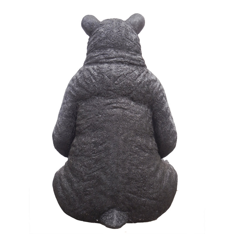 Statue assis ours