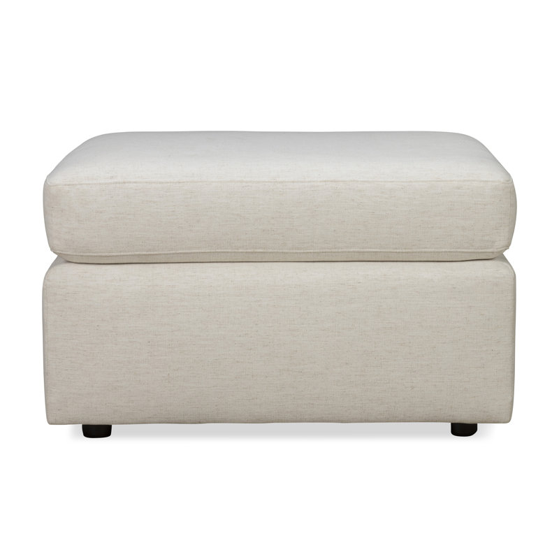 Repose-pieds Savannah, Chenille Crypton® neige Nomad