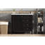 Meuble-lavabo de 36 po avec lavabo supérieur, meuble-lavabo moderne avec 2 tiroirs et tiroir escamotable, meuble-lavabo simple