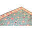 Hand Knotted Wool Area Rug in Green And Red