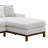 Sectional Sofa W/4 Pillows