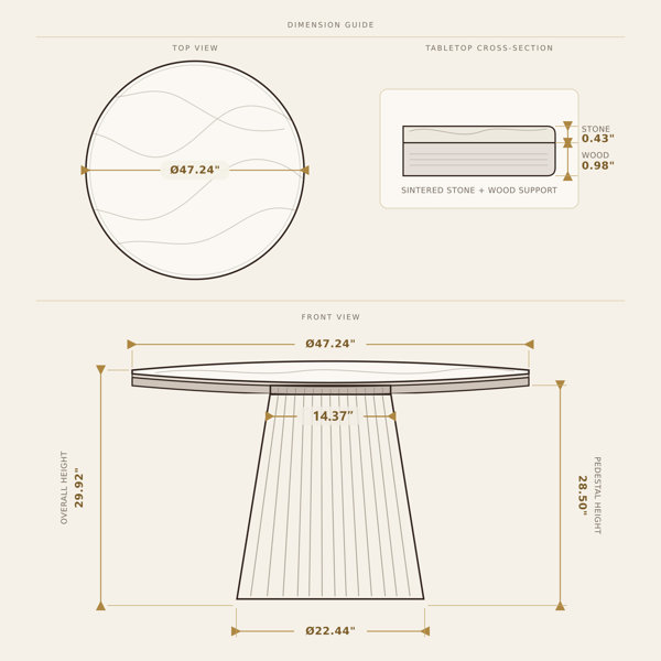 Dimensions du produit