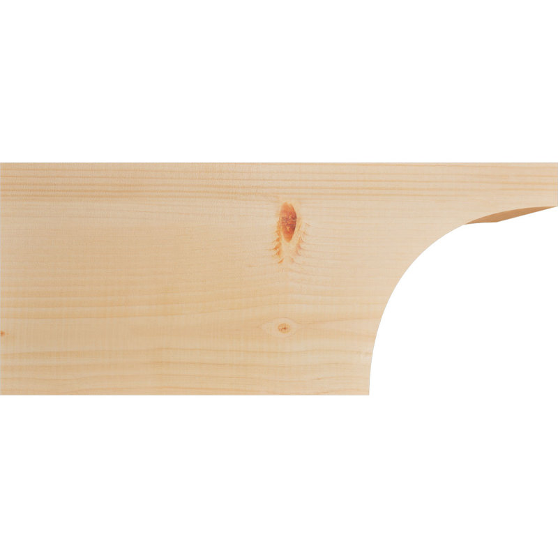 Queue de chevron lisse Huntington, Sapin de Douglas, H 10 po x l 5 1/2 po x L 24 po