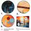 Décoration murale orange «Bridge of Dots I» - Ponts-56994355-56994375