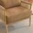Masson Chenille Accent Chair Armchair With Pillow-1345830616