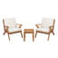Fauteuil en bois Hariklia