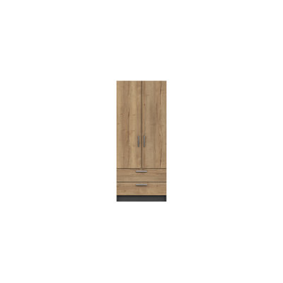Harvey-Lee 2 Door Manufactured Wood Wardrobe