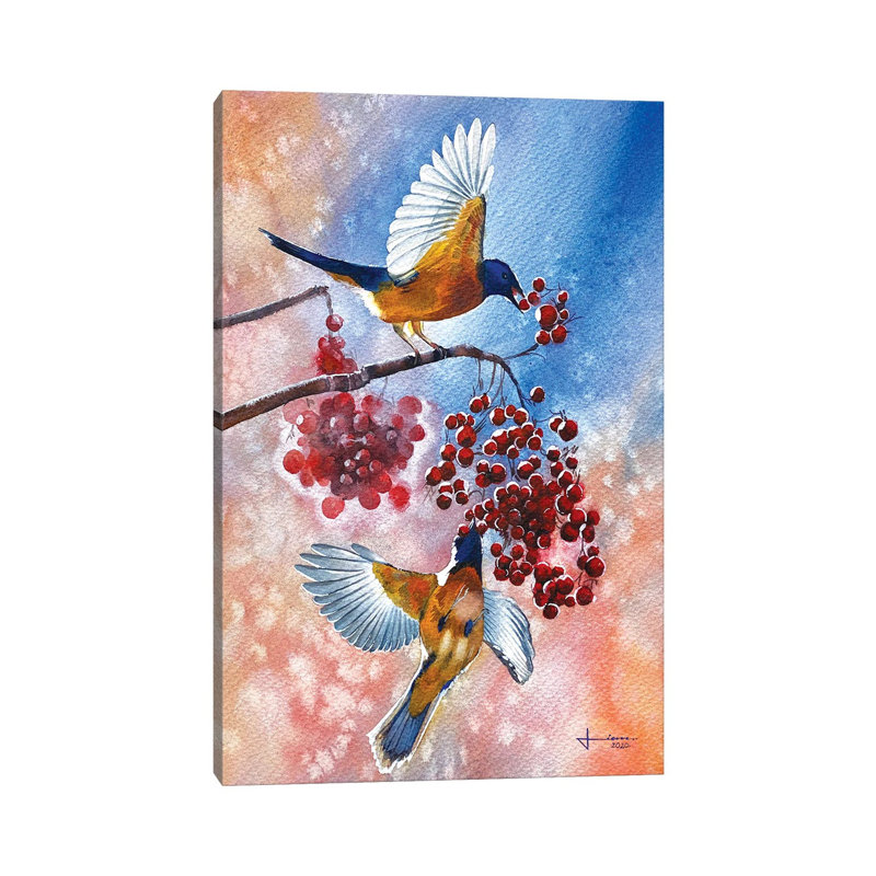 Tit by Liam Kumawat - Wrapped Canvas Gallery-Wrapped Canvas Giclée, 20.32 cm H x 30.48 cm W