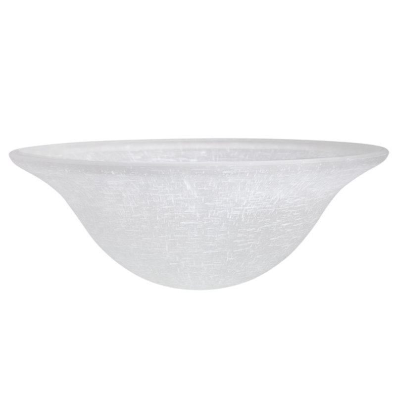 Abat-jour d'intérieur en verre 15,75 "