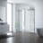 Erie 59.5"- 60.5" W x 73.5" H Framed Sliding Framed Shower Door-26995617