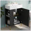 Meuble-lavabo de rangement à gauche 21,6 po-767893636