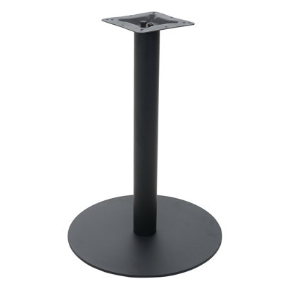 Uptown Black 20" Round Indoor Dining Height Table Base