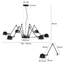 Lemke 6 - Light Black Unique/Statement Pendant